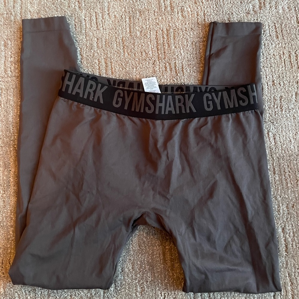 Dark grey gymshark leggings  size medium
